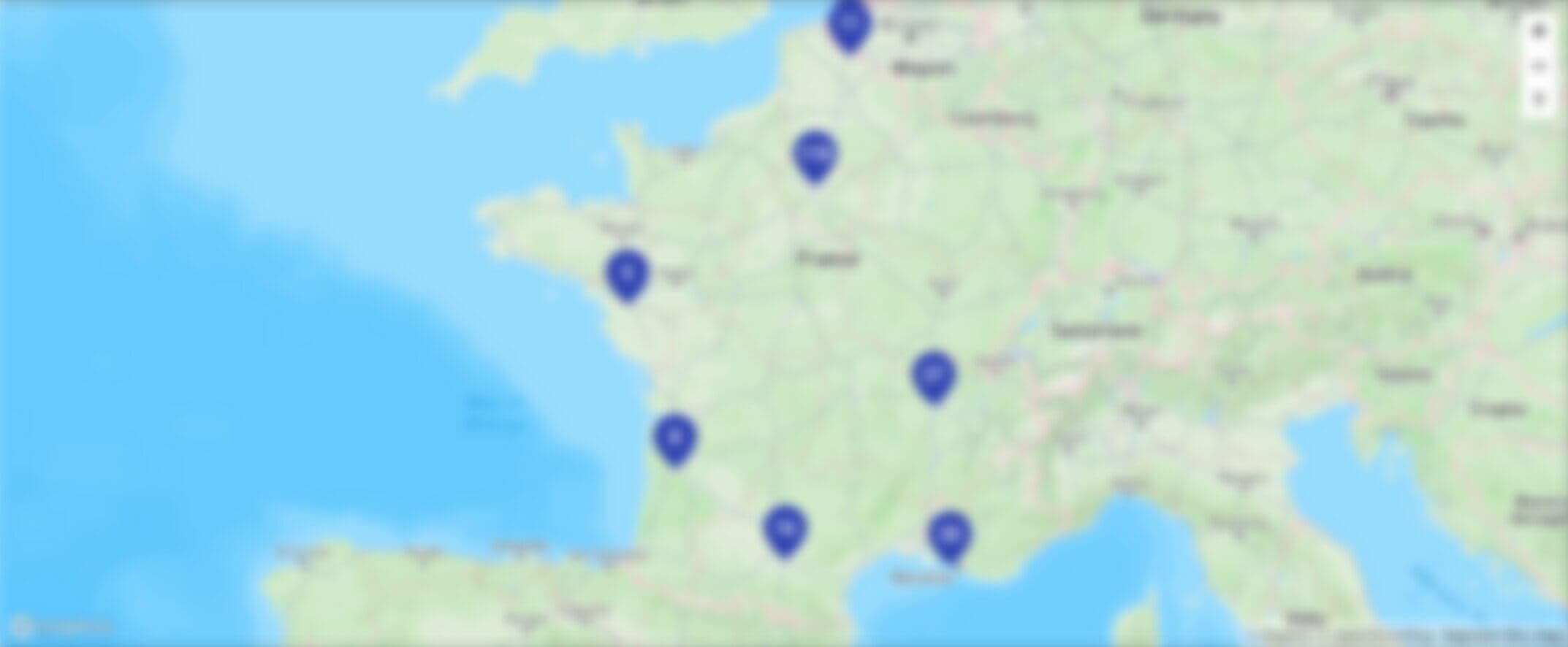 Carte des auto-écoles