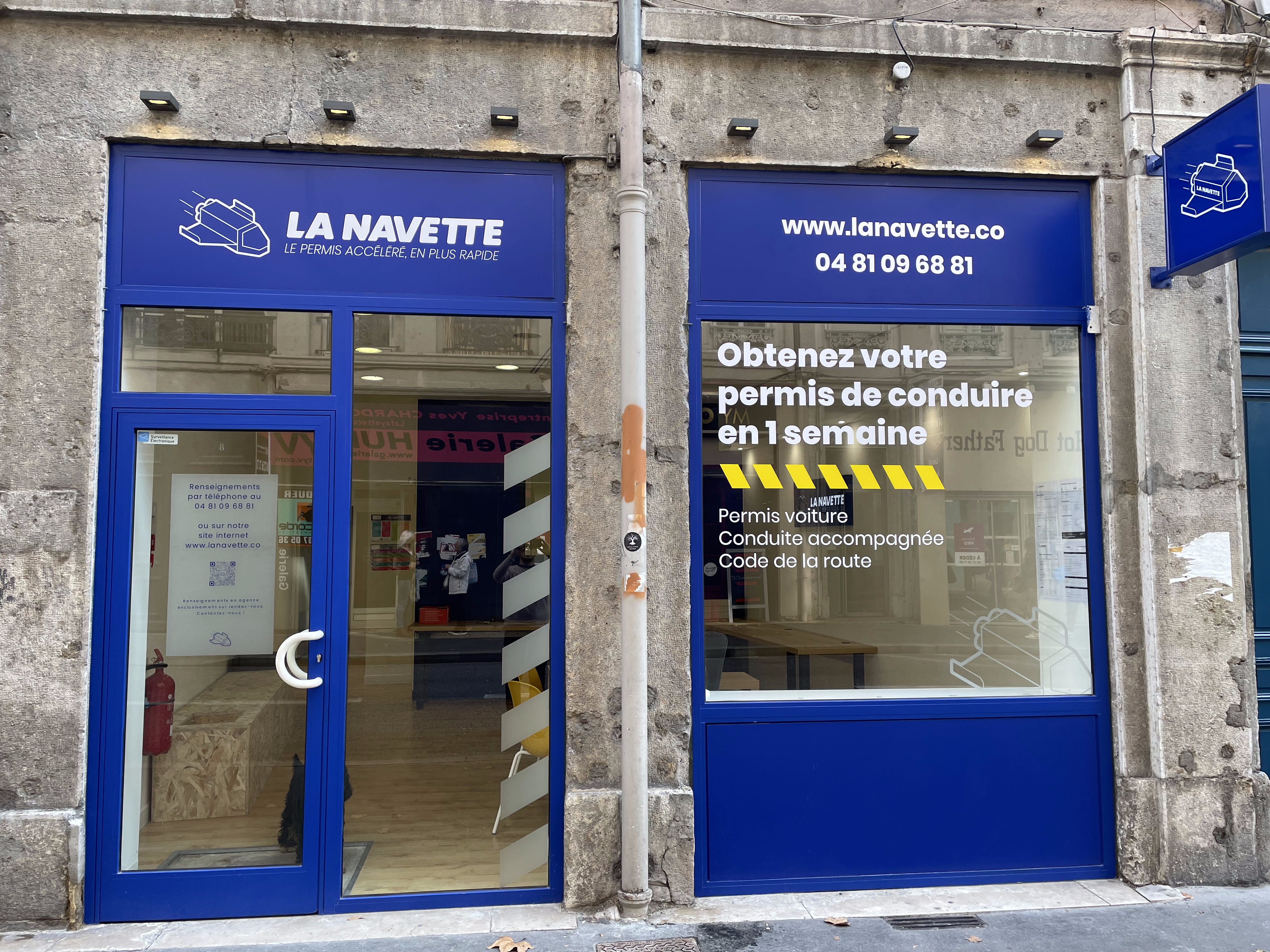 façade agence La Navette Lyon