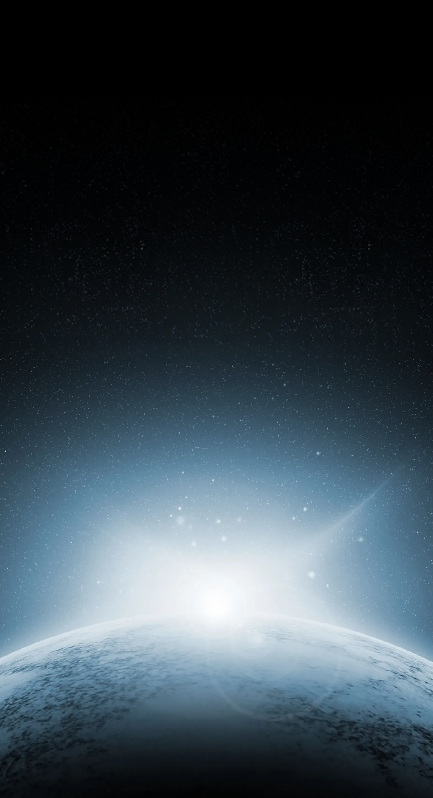 Planète dans l'espace