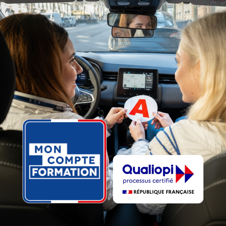 La Navette auto-école certifiée qualiopi, éligible au CPF